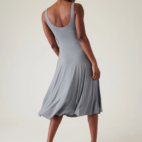 Santorini Midi Dress - Small Petite (Coastline Blue) NWT - Picture 7 of 9